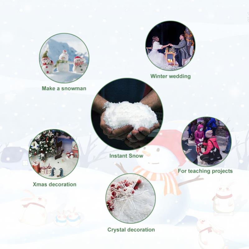 Instant Fluffy Fake Snow Powder