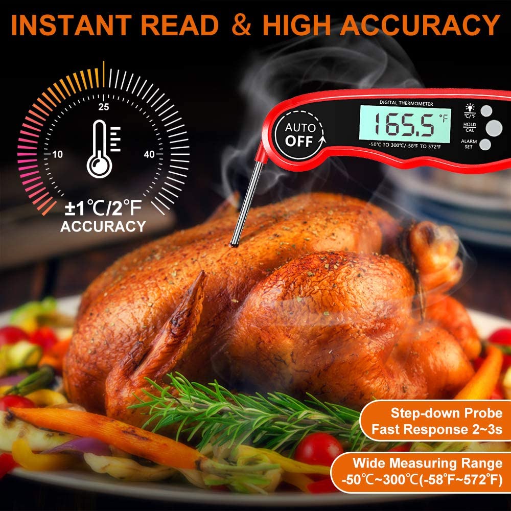 Instant Read Meat Thermometer Cooking Tool