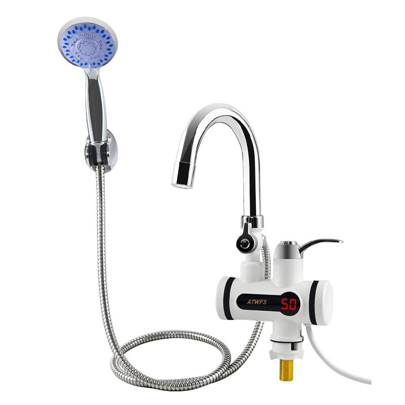 Instant Water Heater Tap with Shower Instant Water Heater Tap with Shower