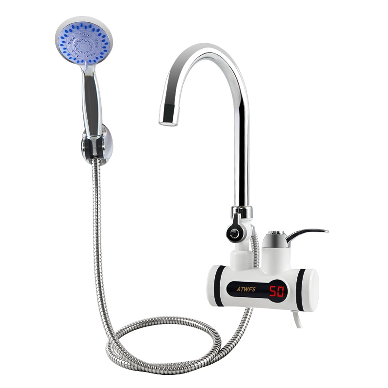 Instant Water Heater Tap with Shower Instant Water Heater Tap with Shower