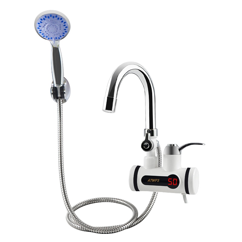 Instant Water Heater Tap with Shower Instant Water Heater Tap with Shower