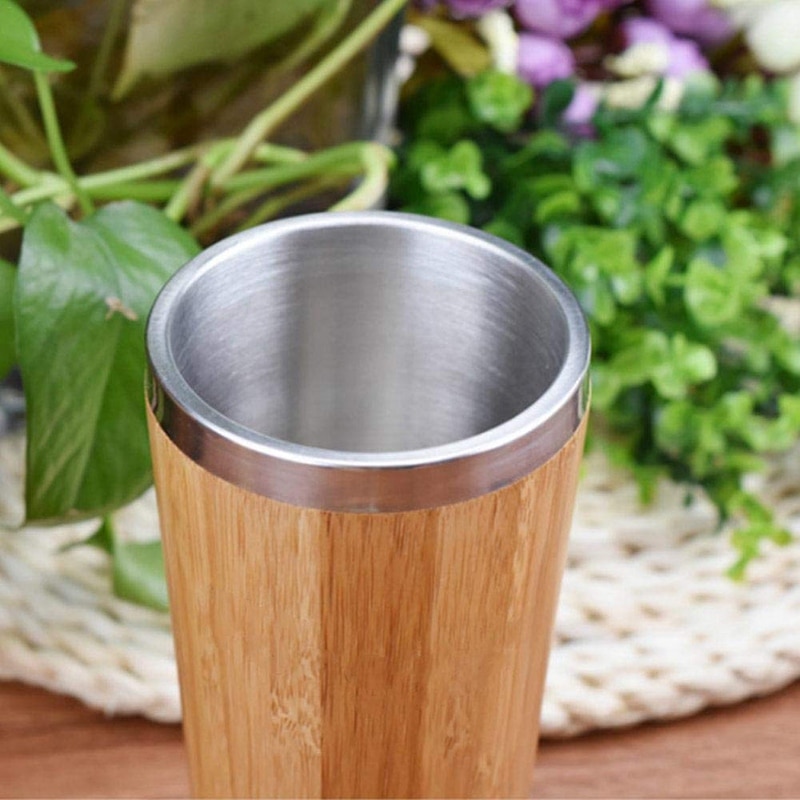 Insulated Bamboo Travel Mug Tumbler Insulated Bamboo Travel Mug Tumbler