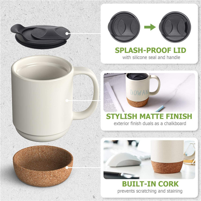 Insulated Cork Bottom Coffee Mug Insulated Cork Bottom Coffee Mug