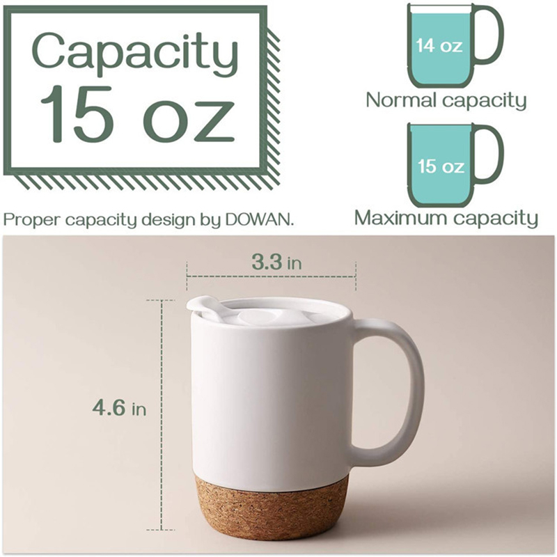 Insulated Cork Bottom Coffee Mug Insulated Cork Bottom Coffee Mug
