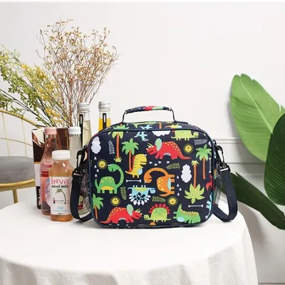 Insulated Dinosaur Lunch Bag