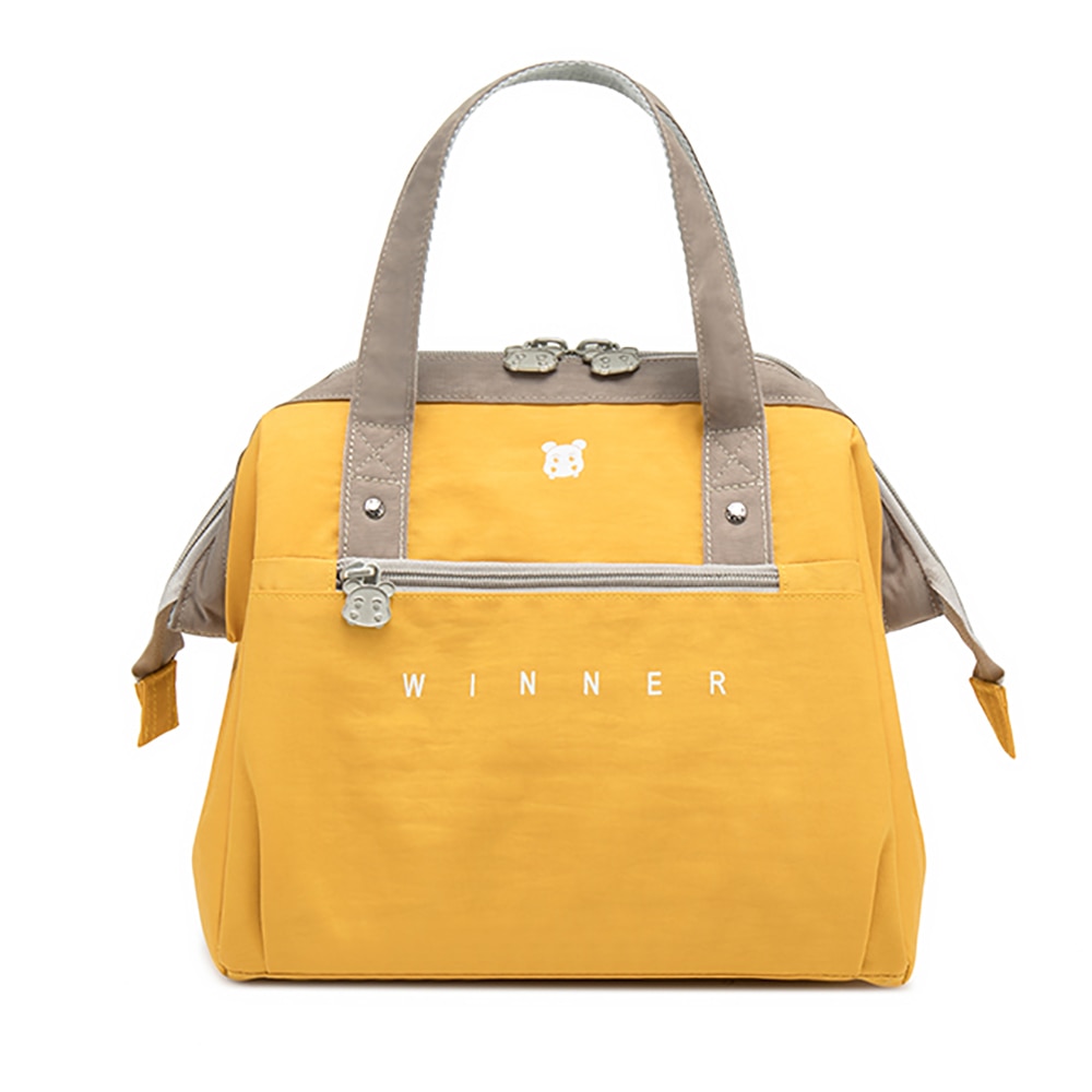 Insulated Lunch Tote Bag with Zipper Pocket Insulated Lunch Tote Bag with Zipper Pocket