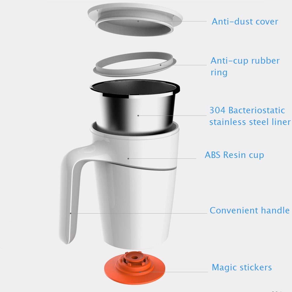 Insulated Mug Spill-Proof Drinking Cup Insulated Mug Spill-Proof Drinking Cup