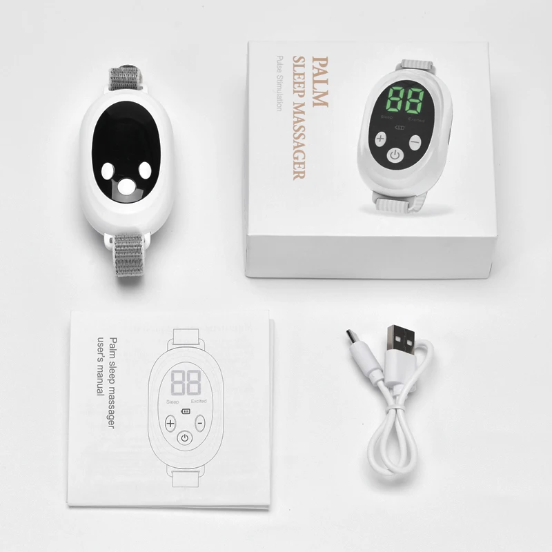 Intelligent Sleep Device with Two Modes and 20 Intensity Levels for Anxiety Relief, Neurological Sleep, and Insomnia