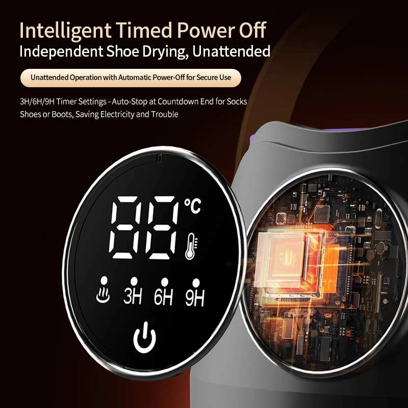 Intelligent Timer Shoe Dryer Household Portable Folding Six Arms Shoe Dryer Quick Drying Deodorizing Sterilizing Shoe Intelligent Timer Shoe Dryer Household Portable Folding Six Arms Shoe Dryer Quick Drying Deodorizing Sterilizing Shoe