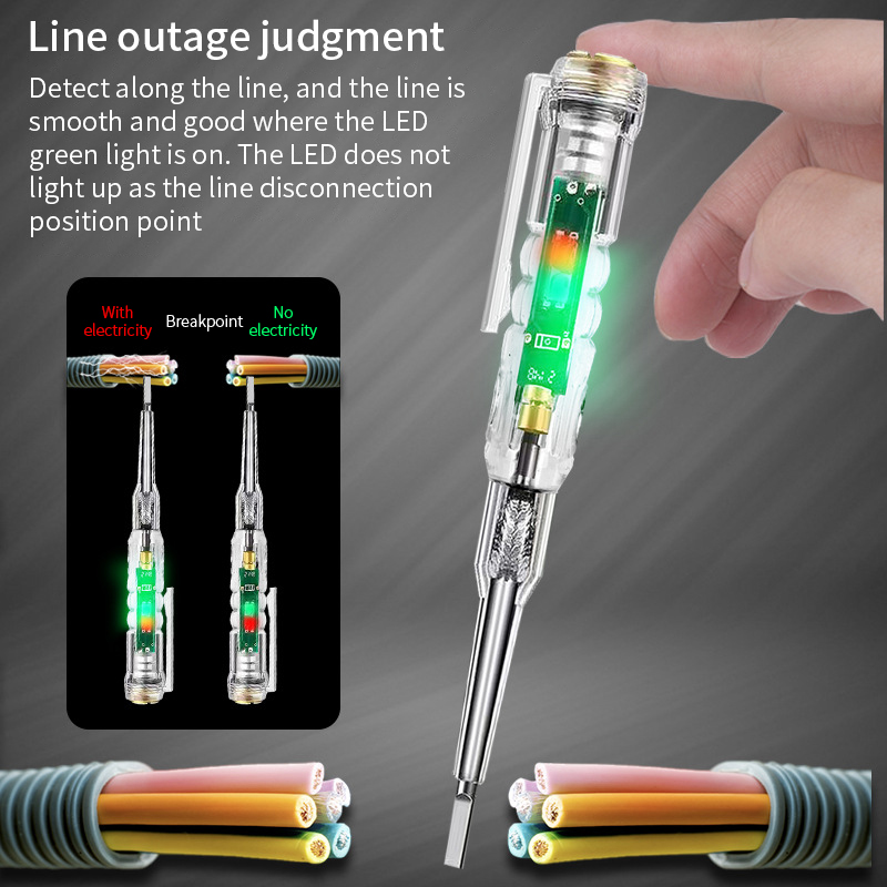 Intelligent Voltage Tester Pen Non Contact Induction Digital Power Detector Pencil Electric Screwdriver Probe Circuit Intelligent Voltage Tester Pen Non Contact Induction Digital Power Detector Pencil Electric Screwdriver Probe Circuit