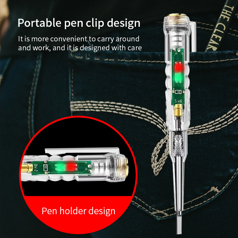 Intelligent Voltage Tester Pen Non Contact Induction Digital Power Detector Pencil Electric Screwdriver Probe Circuit Intelligent Voltage Tester Pen Non Contact Induction Digital Power Detector Pencil Electric Screwdriver Probe Circuit