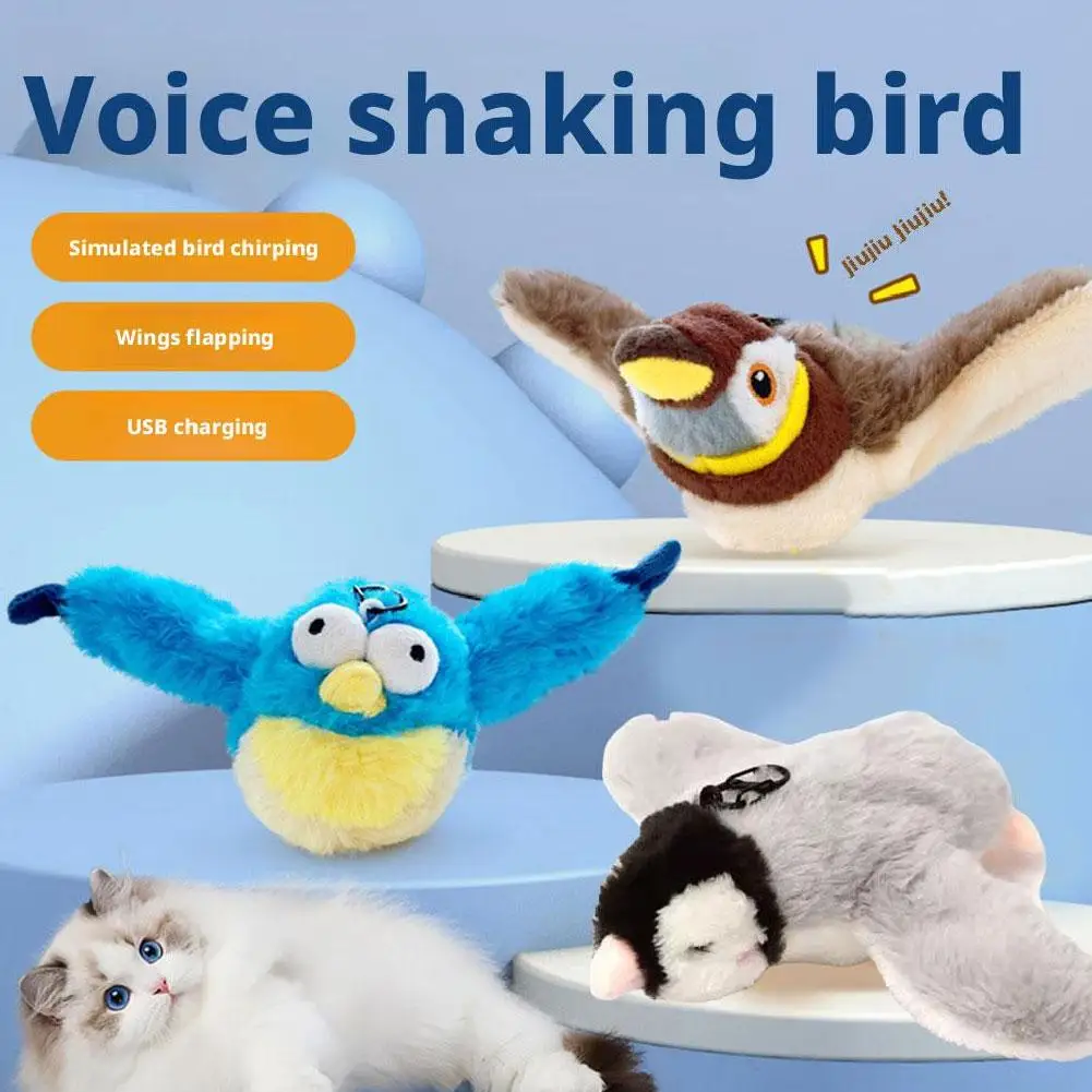 Interactive Flying Bird Cat Toy (with Catnip) Toy Flapping Bird Cat Toy Flying Interactive Flapping Chirping Bird Cat Interactive Flying Bird Cat Toy (with Catnip) Toy Flapping Bird Cat Toy Flying Interactive Flapping Chirping Bird Cat