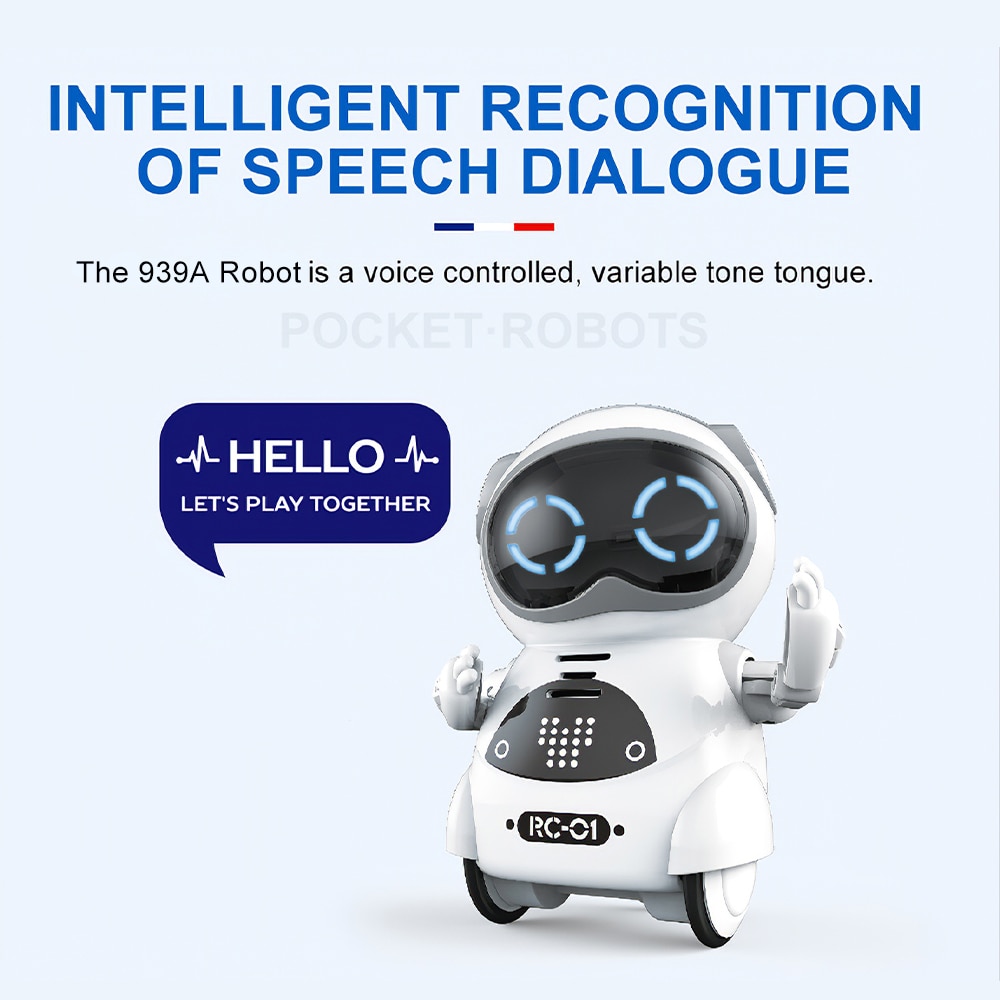 Interactive Robot Pocket Mini Toy Interactive Robot Pocket Mini Toy