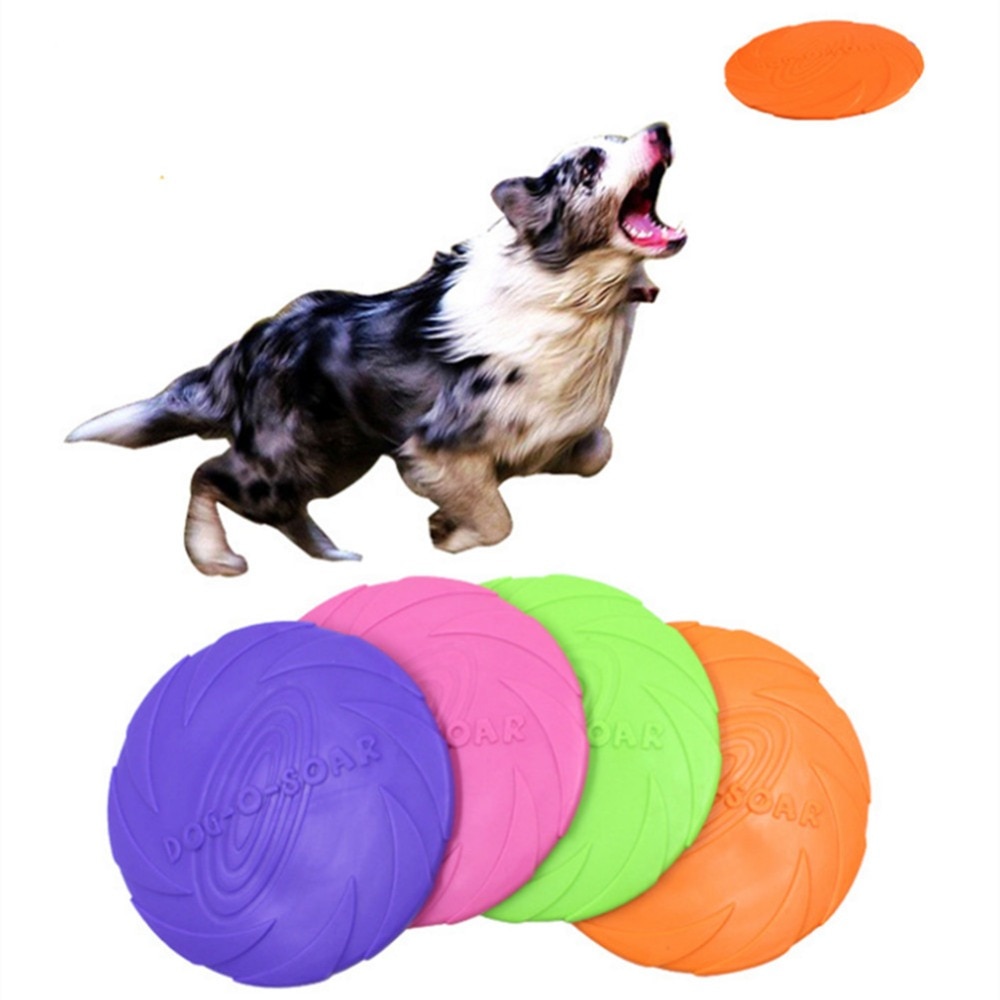 Interactive Rubber Dog Disc Toy Interactive Rubber Dog Disc Toy