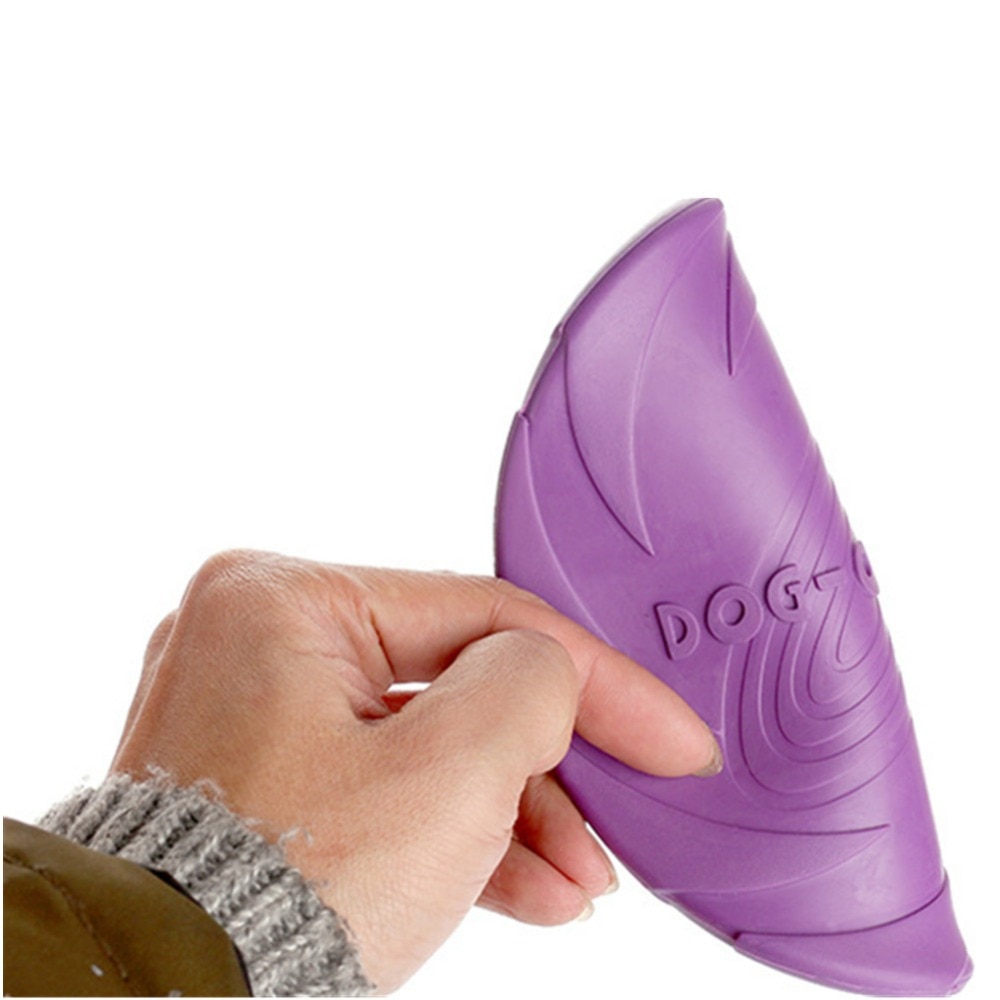 Interactive Rubber Dog Disc Toy