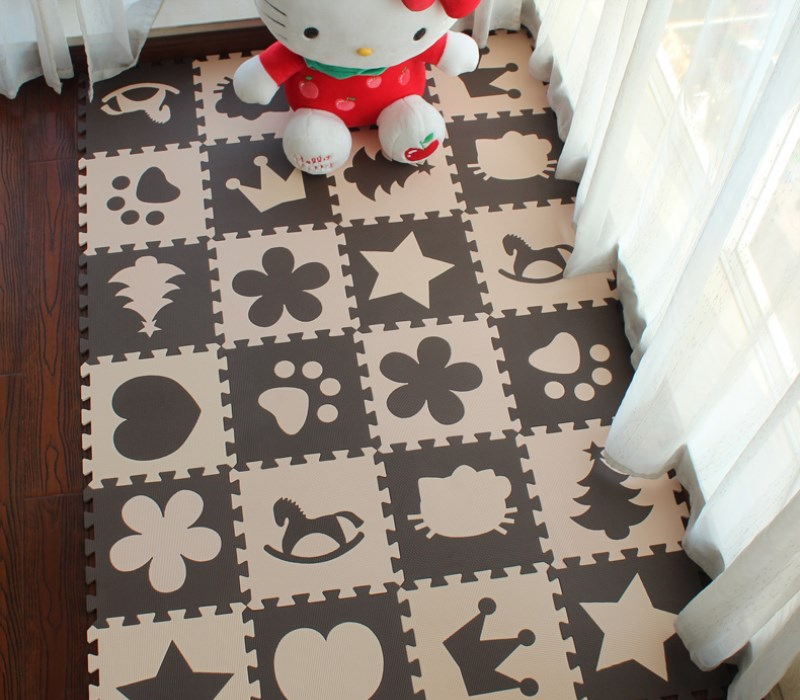 Interlocking Mats Puzzle Tiles (10Pcs) Interlocking Mats Puzzle Tiles (10Pcs)