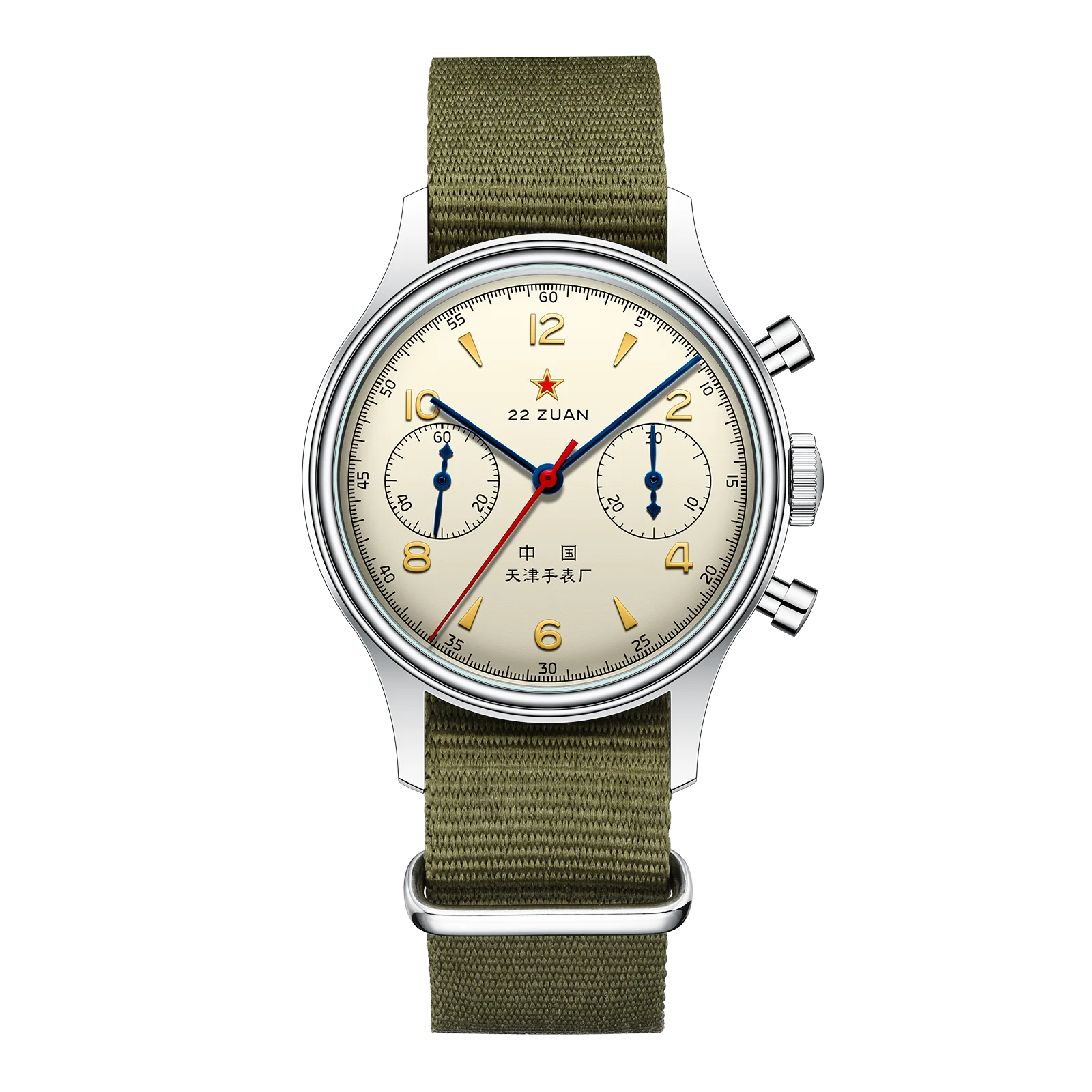 International Edition Men's Mechanical Watch Pilot Clock ST1901 Retro Chronograph Wristwatch Air Force Aviation International Edition Men's Mechanical Watch Pilot Clock ST1901 Retro Chronograph Wristwatch Air Force Aviation