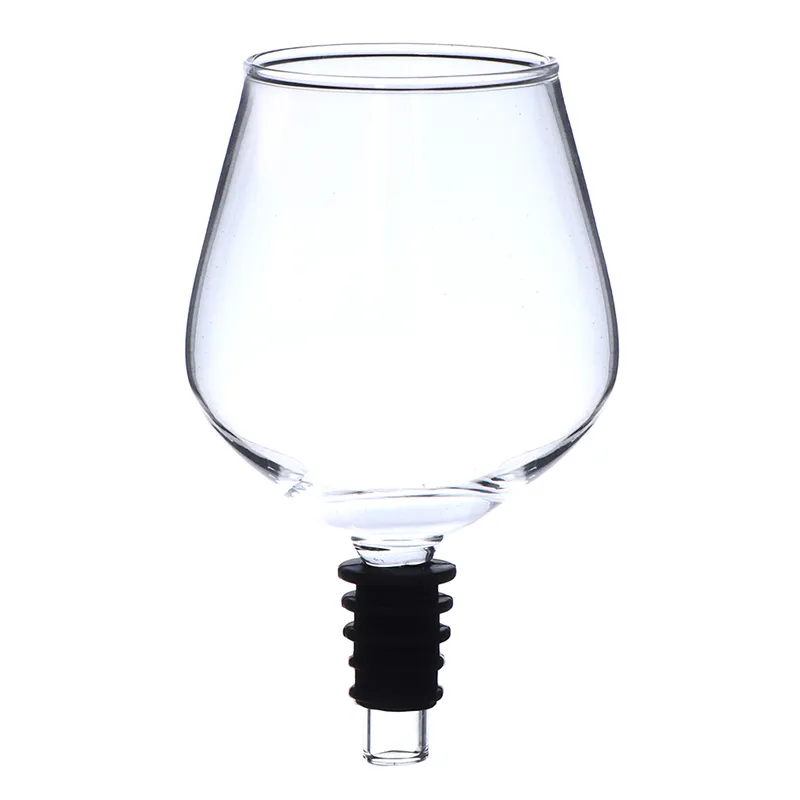 Into Your Wine Bottle The Red Wine Glass To Wine Glass Topper Glass That Insert Red Wine Champagne Glass Cup with