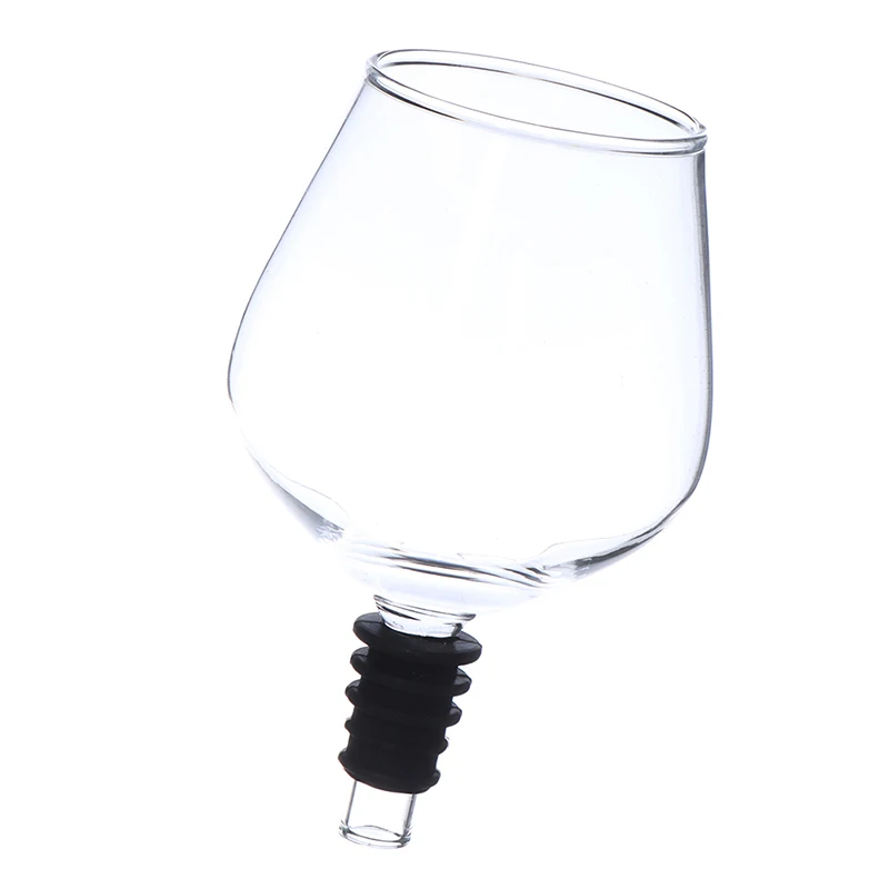 Into Your Wine Bottle The Red Wine Glass To Wine Glass Topper Glass That Insert Red Wine Champagne Glass Cup with