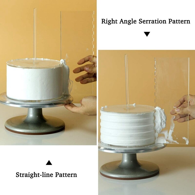 Invisible Acrylic Cake Board Stand Set