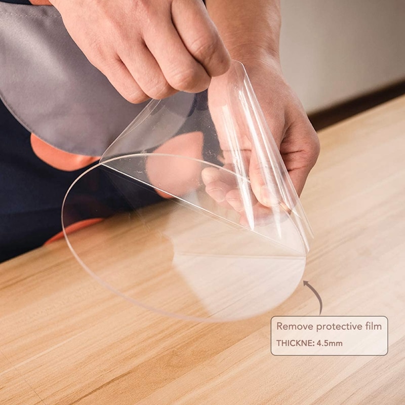 Invisible Acrylic Cake Board Stand Set