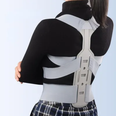 Invisible Chest Posture Corrector Scoliosis Back Brace Spine Belt Shoulder Medical Therapy Support Poor Posture