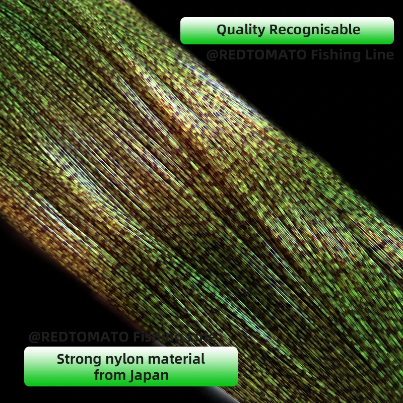 Invisible Fishing Line 3D Spoted Bionic Fluorocarbon Coated Monofilament Nylon Line Speckle Carp Algae Fishing Pesca Invisible Fishing Line 3D Spoted Bionic Fluorocarbon Coated Monofilament Nylon Line Speckle Carp Algae Fishing Pesca