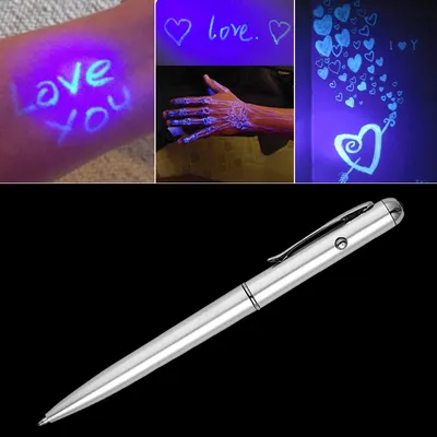 Invisible Pen Secret Glow in the Dark Ink Invisible Pen Secret Glow in the Dark Ink