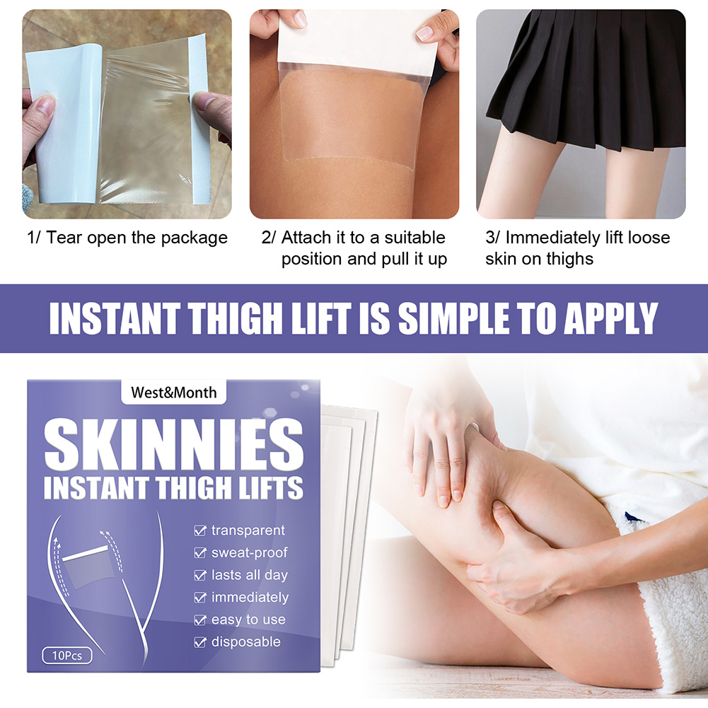 Invisible Thigh Lift Tape (10 pcs) Invisible Thigh Lift Tape (10 pcs)