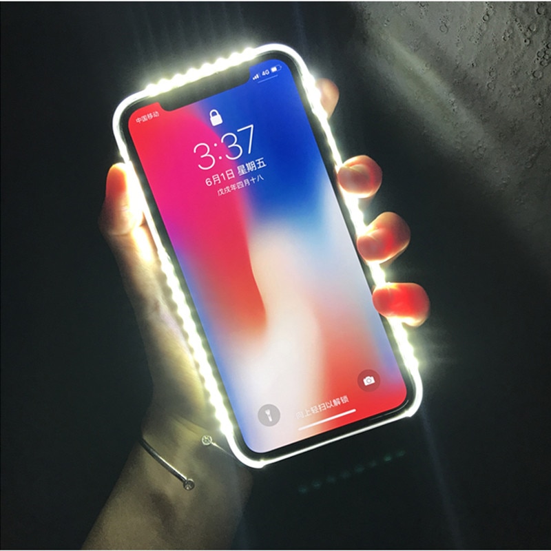 iPhone Case with Light Phone Cover iPhone Case with Light Phone Cover