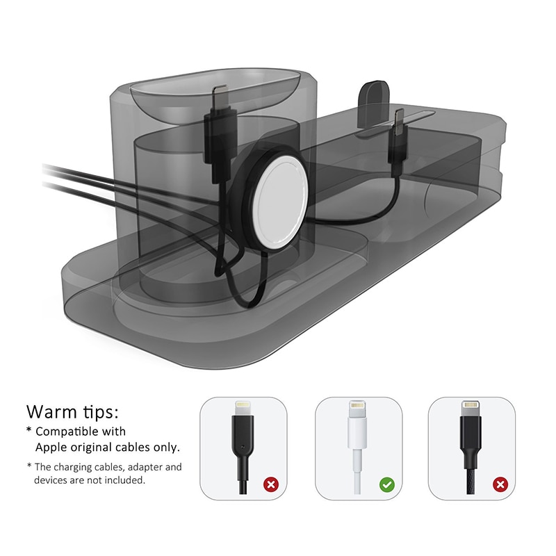 iPhone Charging Station with 3-in-1 Function iPhone Charging Station with 3-in-1 Function