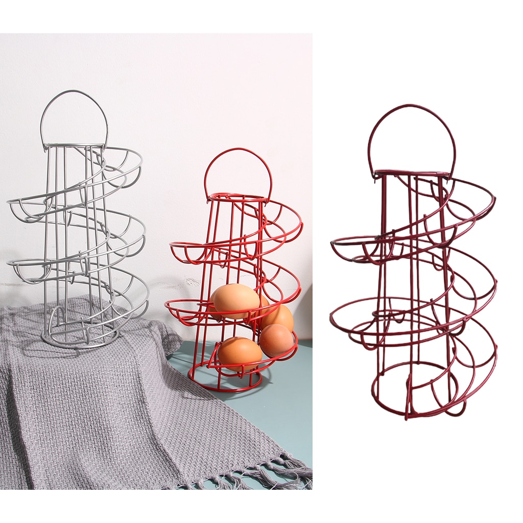 Iron 24 Eggs Spiral Egg Holder Iron 24 Eggs Spiral Egg Holder