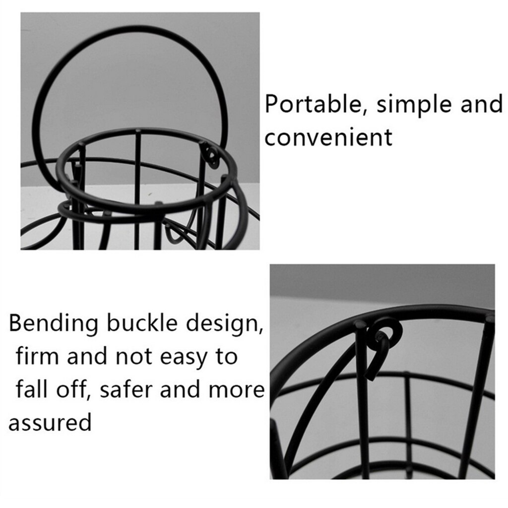 Iron 24 Eggs Spiral Egg Holder