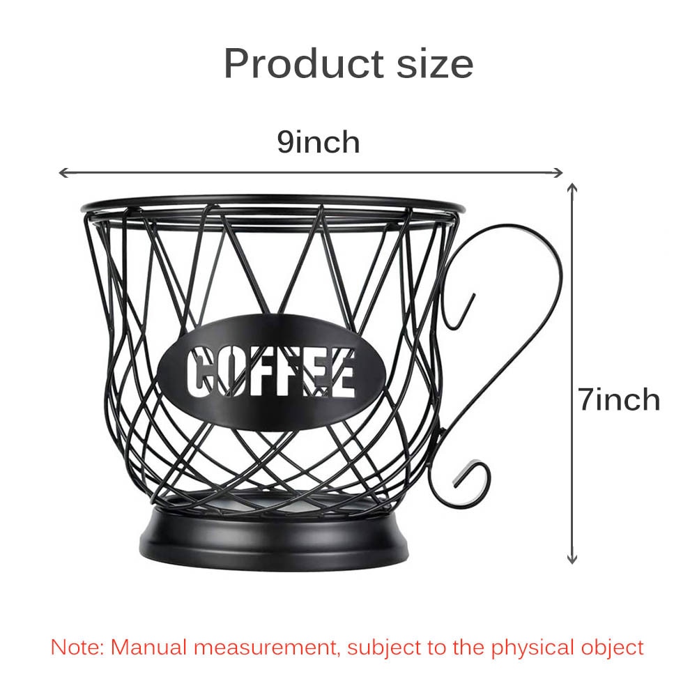 Iron Basket Coffee Capsules Holder Iron Basket Coffee Capsules Holder