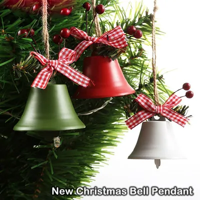 Iron Christmas Bell Decor (3 pcs)