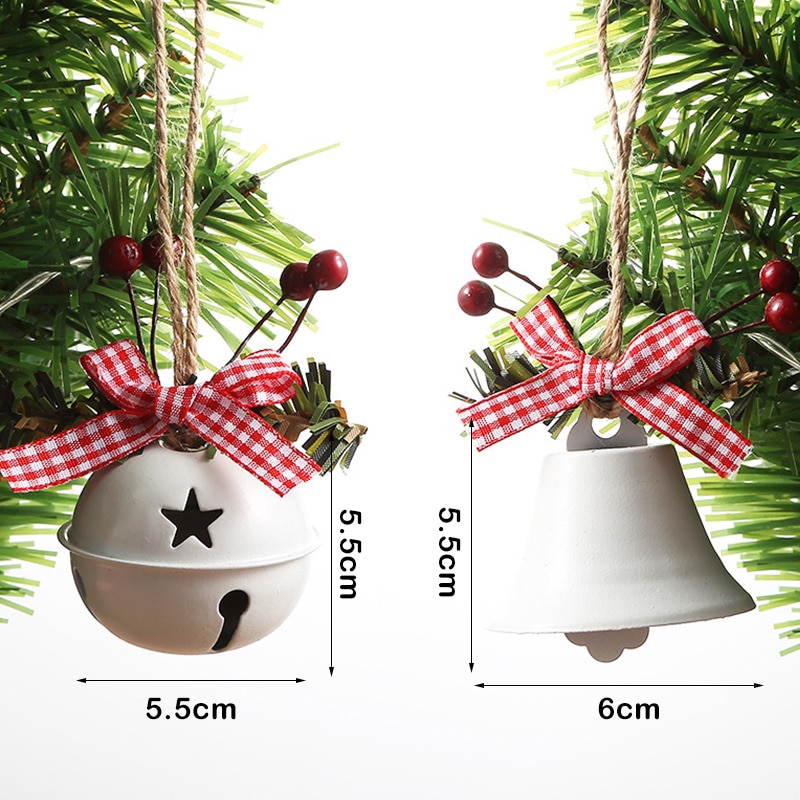 Iron Christmas Bell Decor (3 pcs)