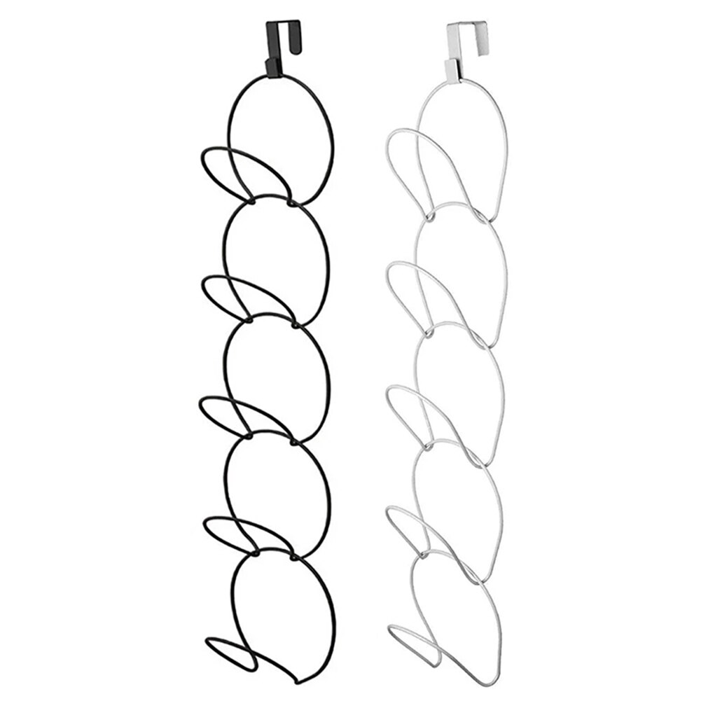 Iron Five Loop Hanging Hat Rack