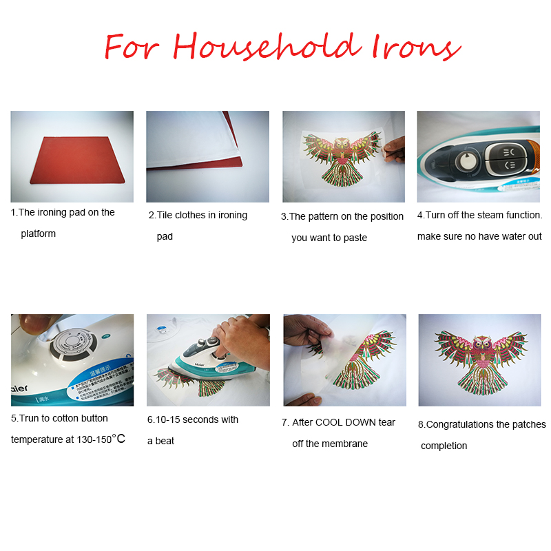 Iron On Decal Colorful Designs Iron On Decal Colorful Designs