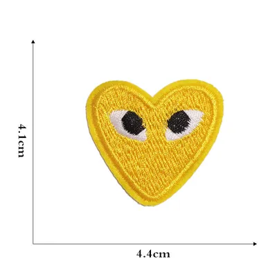 Iron On Heart Embroidery Patch Iron On Heart Embroidery Patch