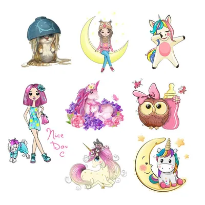 Iron On Transfers Cute Cartoon Designs Iron On Transfers Cute Cartoon Designs