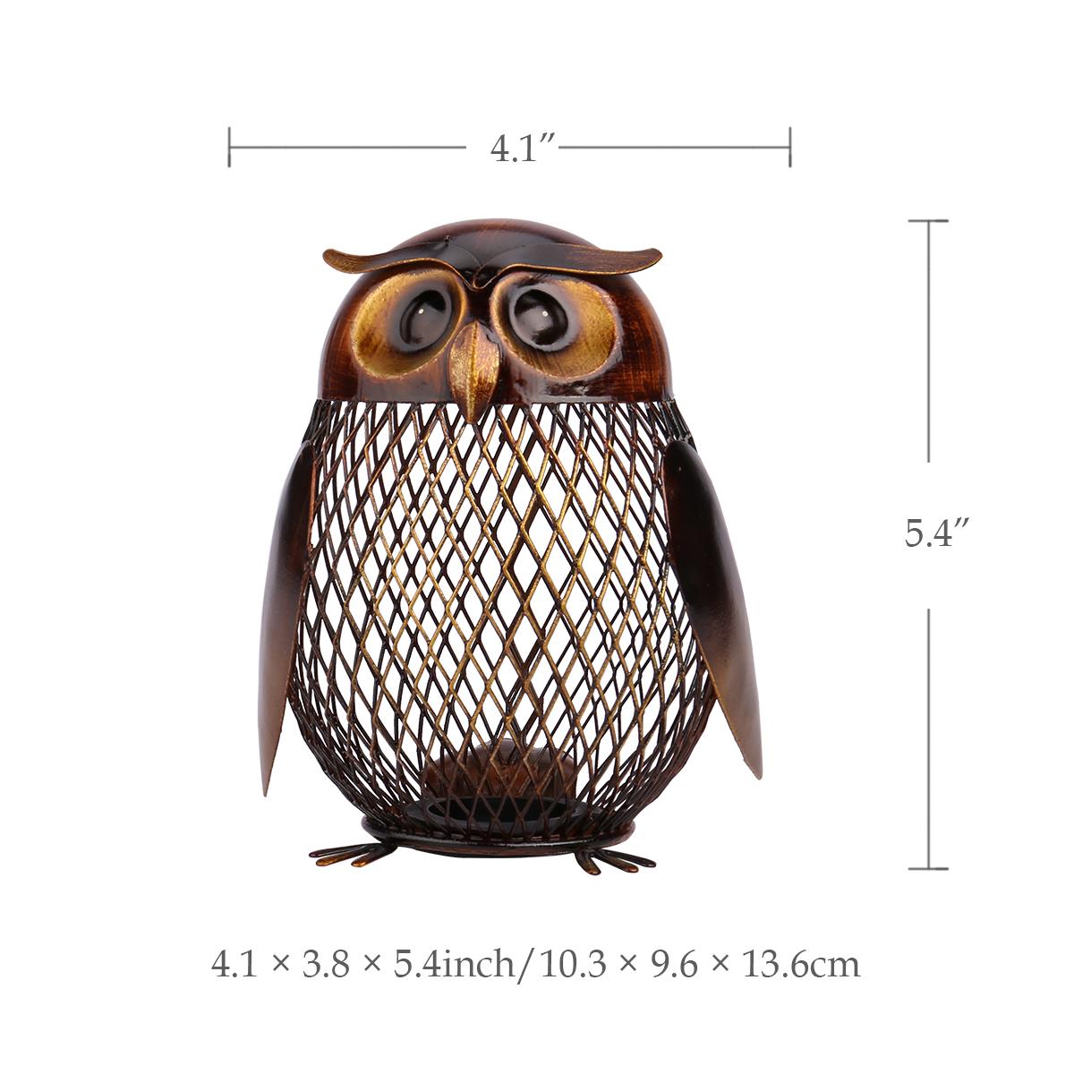 Iron Owl Piggy Bank Iron Owl Piggy Bank