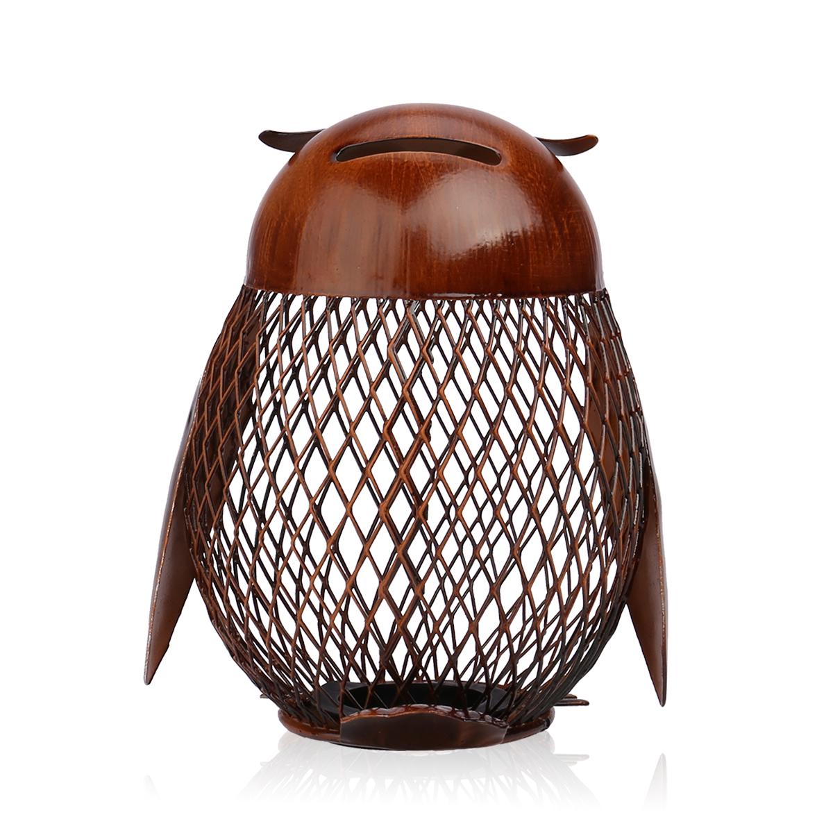 Iron Owl Piggy Bank Iron Owl Piggy Bank