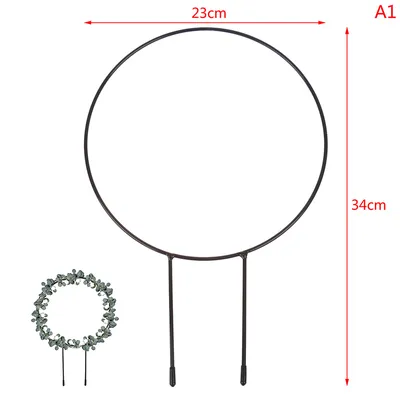Iron Plant Support Frame