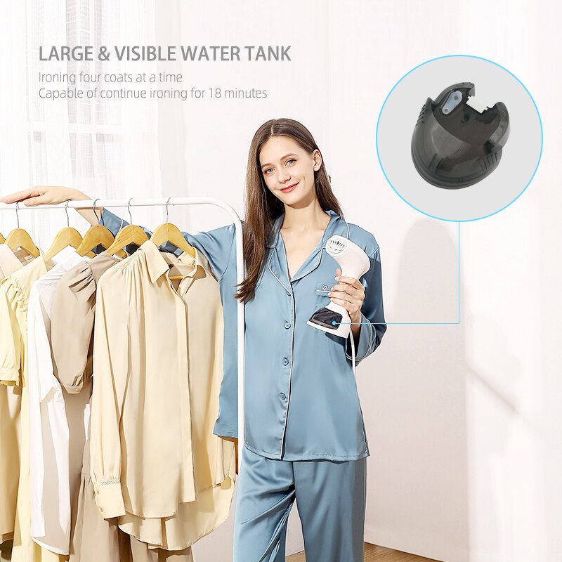 Iron Steamer for Clothes Handheld Device