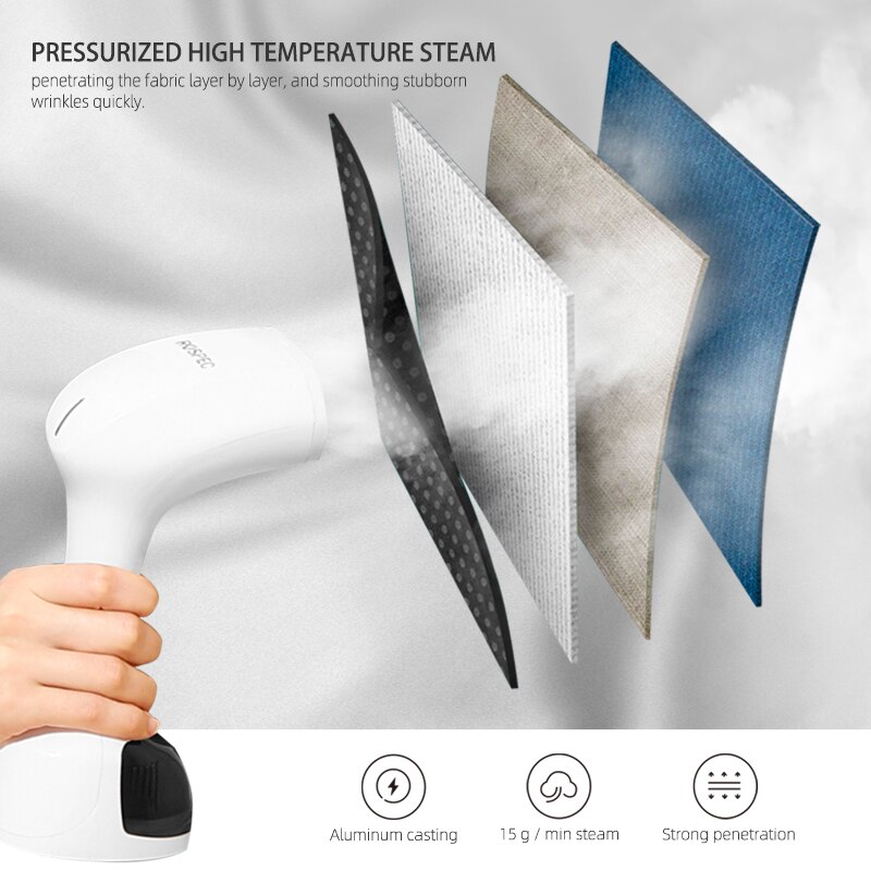 Iron Steamer for Clothes Handheld Device