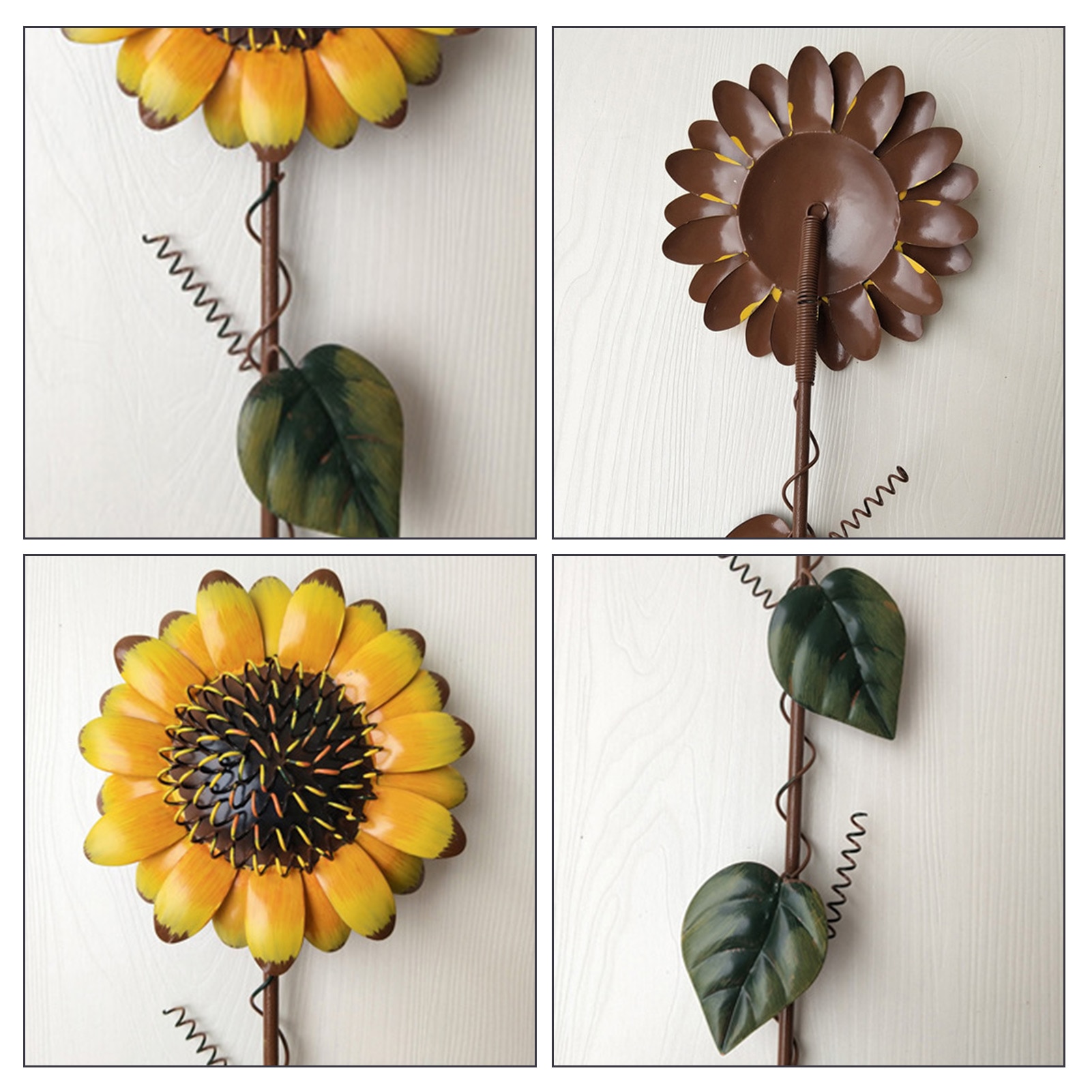 Iron Sunflower Garden Stake Iron Sunflower Garden Stake