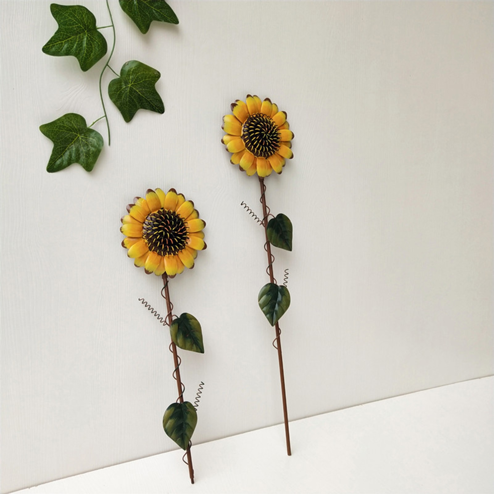Iron Sunflower Garden Stake Iron Sunflower Garden Stake
