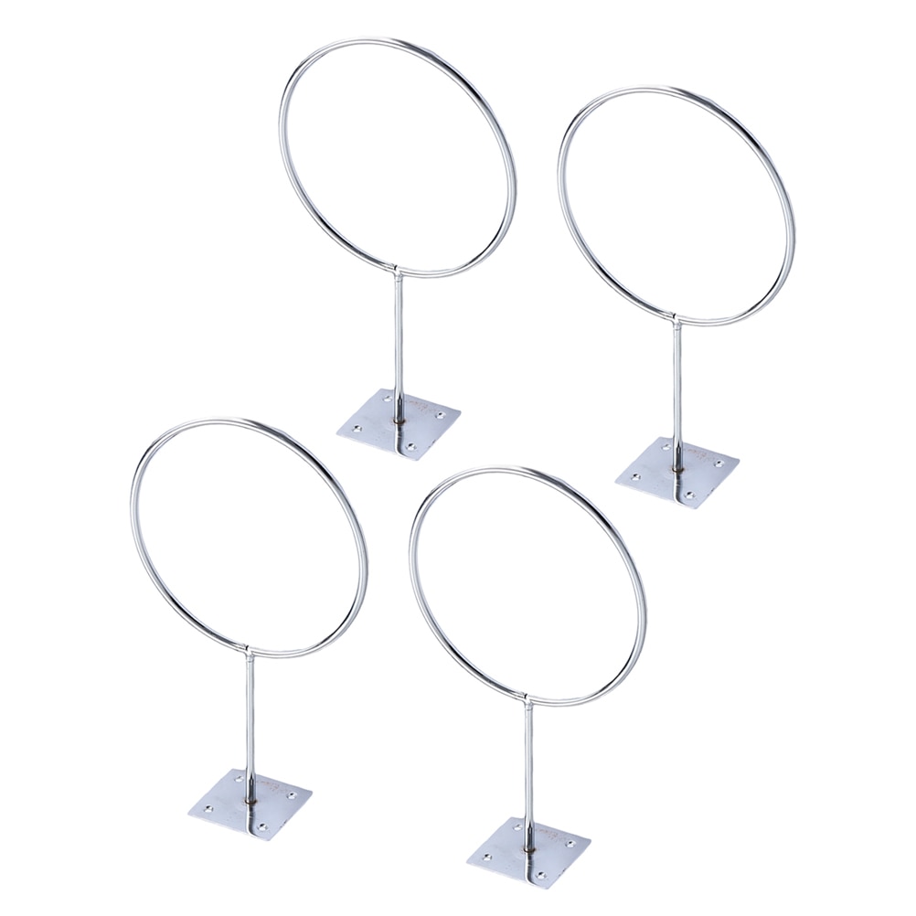 Iron Wall Ball Holders for Sports Balls (4 pcs)