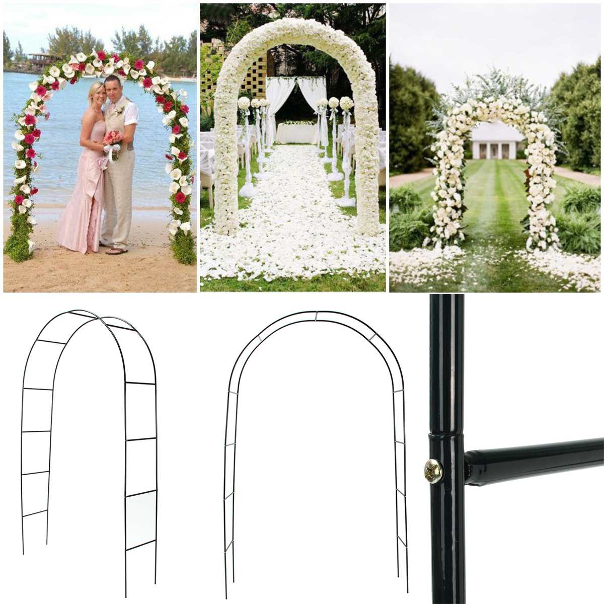 Iron Wedding Arch Frame Decor Iron Wedding Arch Frame Decor