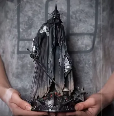 Iron Witch King Nazgul Ringwraith in Lord Rings Action Figure Toys 26cm Iron Witch King Nazgul Ringwraith in Lord Rings Action Figure Toys 26cm
